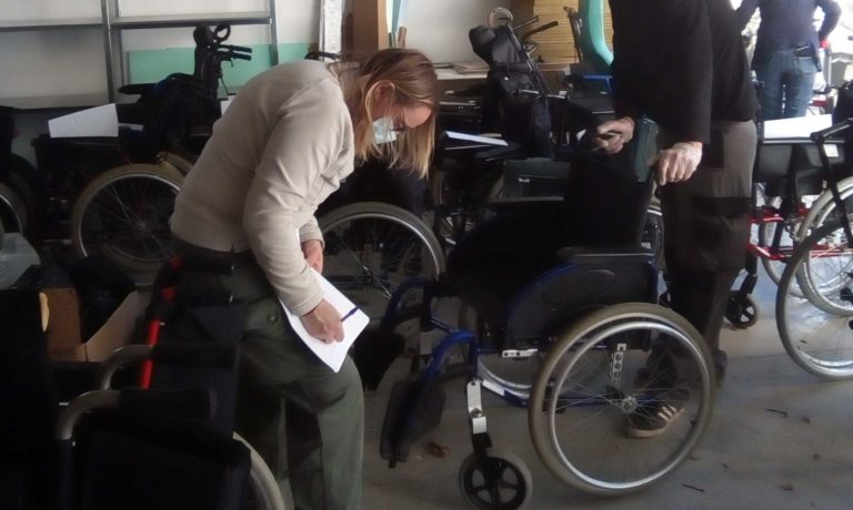 Maintenance des aides techniques sur site en partenariat avec des chantiers d’insertion - Actus